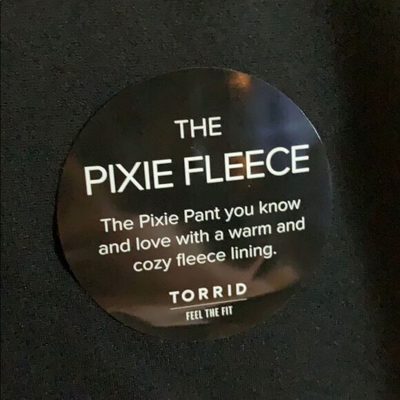 Torrid High-Rise Pixie Fleece Skinny Pants NWT - Picture 4 of 6